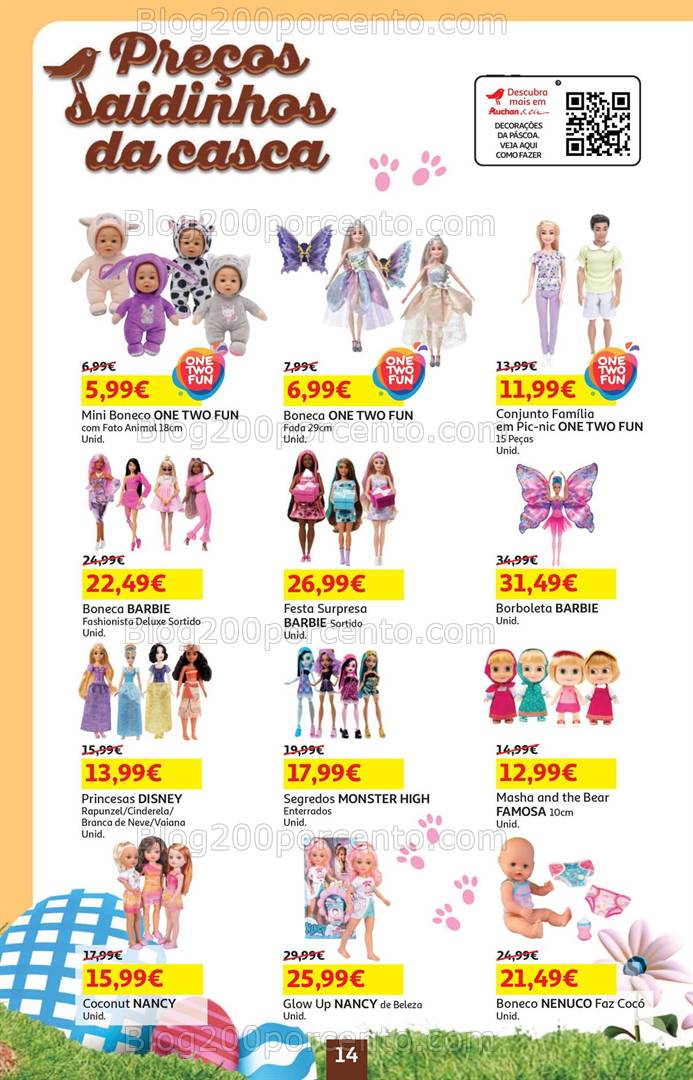 Antevisão Folheto AUCHAN Promoções de 11 a 20 abril