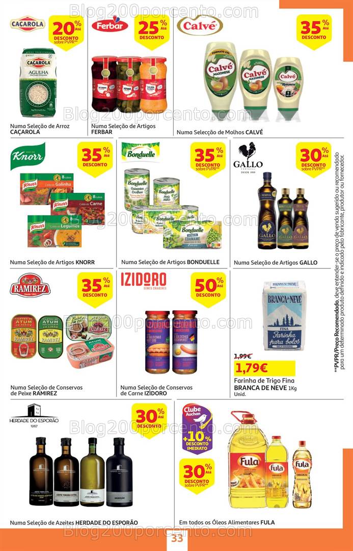 Antevisão Folheto AUCHAN Promoções de 11 a 20 abril