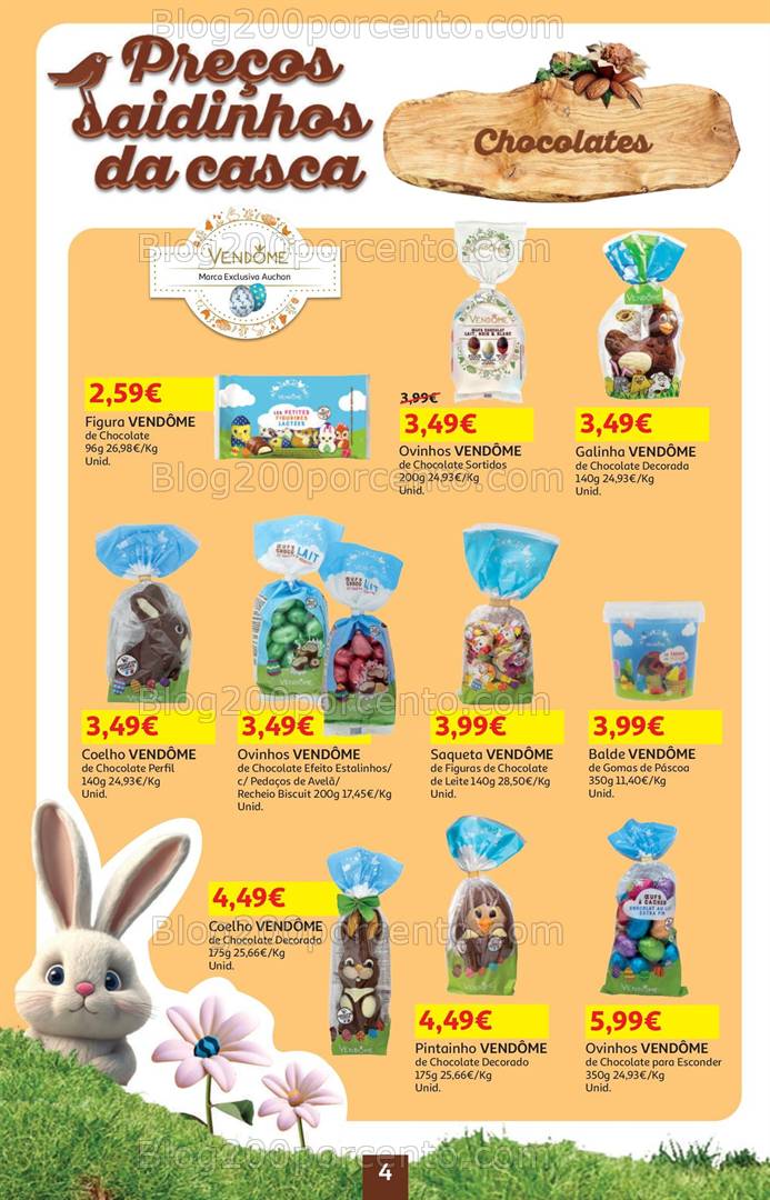 Antevisão Folheto AUCHAN Promoções de 11 a 20 abril