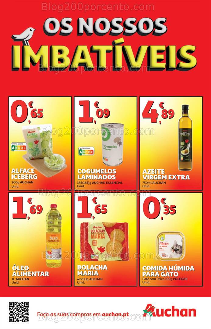 Antevisão Folheto AUCHAN Promoções de 11 a 20 abril