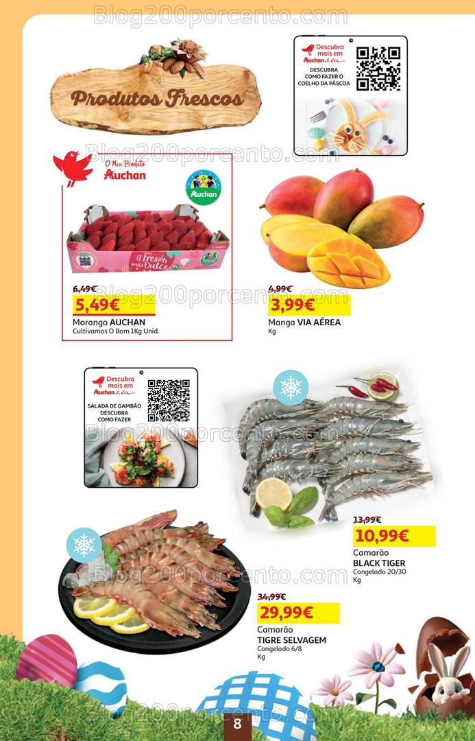 Antevisão Folheto AUCHAN Promoções de 11 a 20 abril