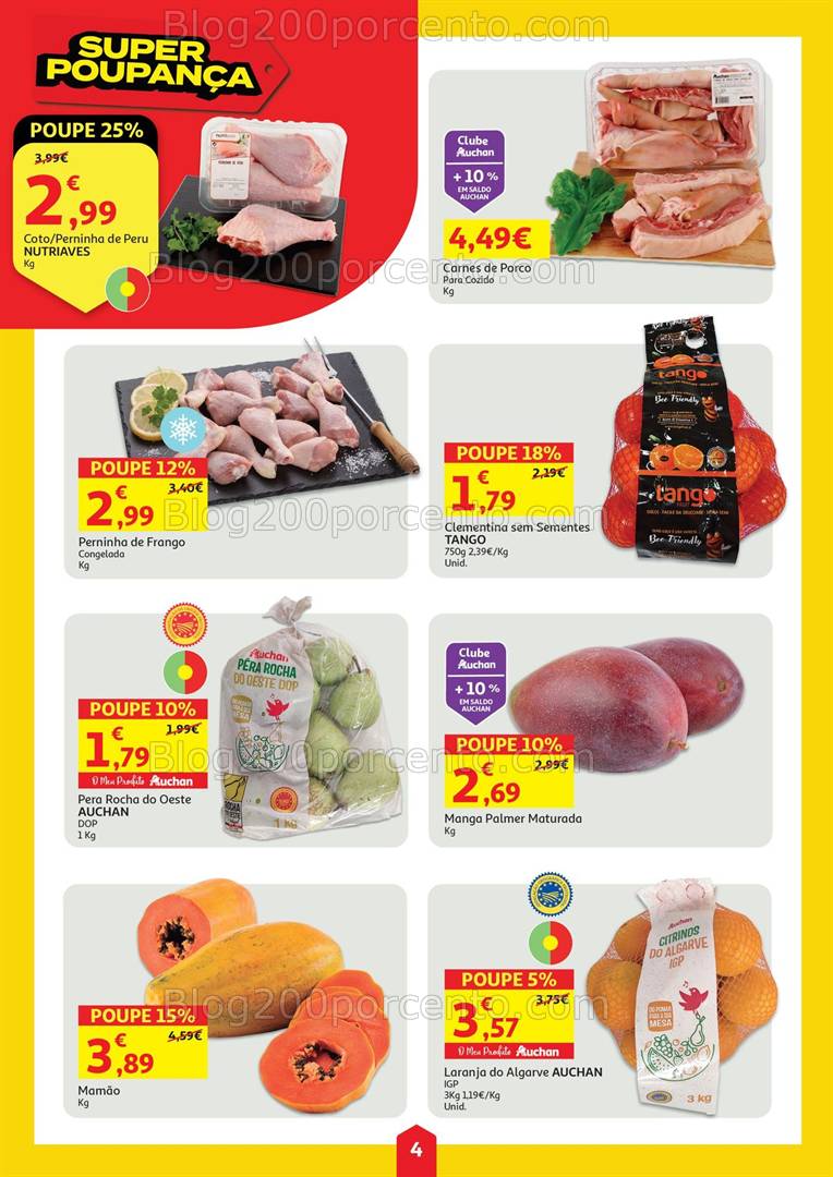 Antevisão Folheto AUCHAN Promoções de 12 a 18 fevereiro