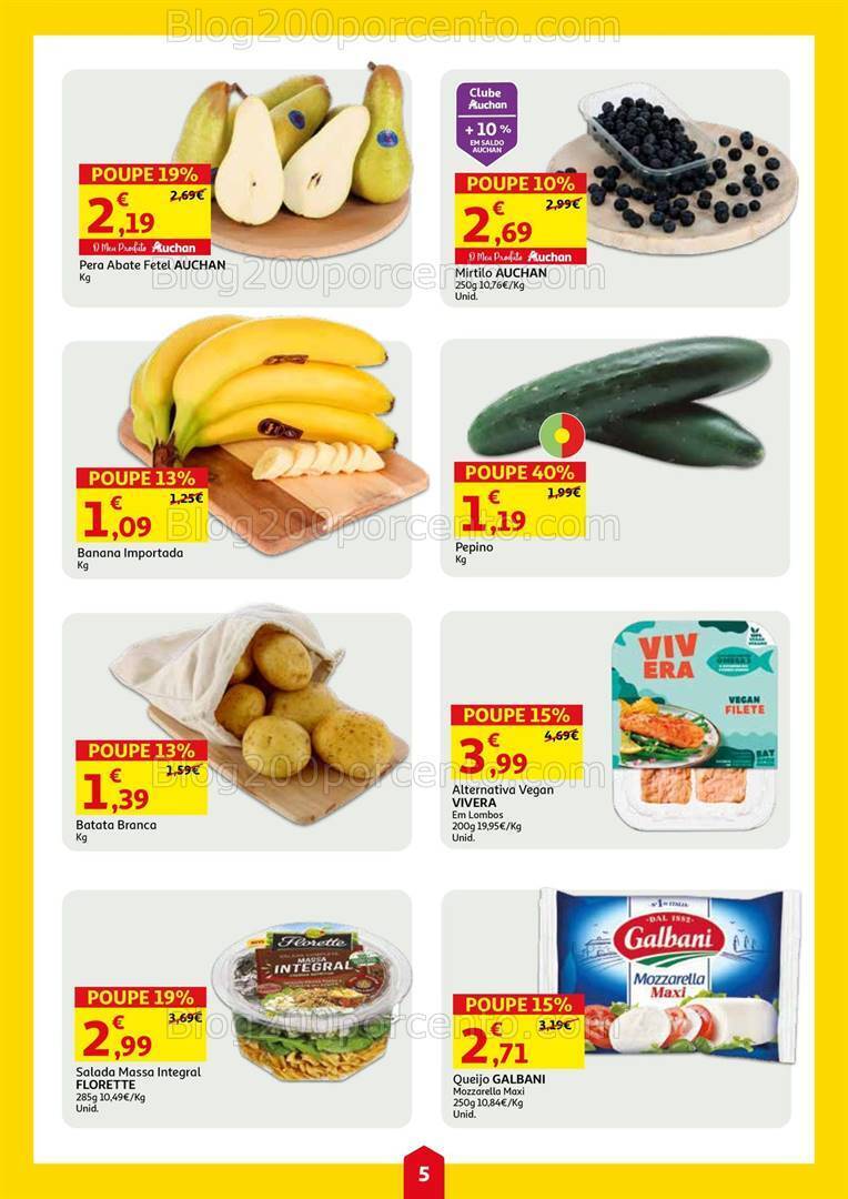 Antevisão Folheto AUCHAN Promoções de 12 a 18 junho