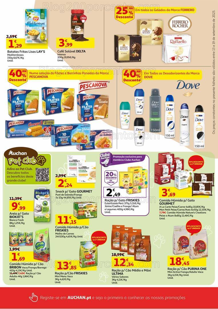 Antevisão Folheto AUCHAN Promoções de 13 a 19 setembro