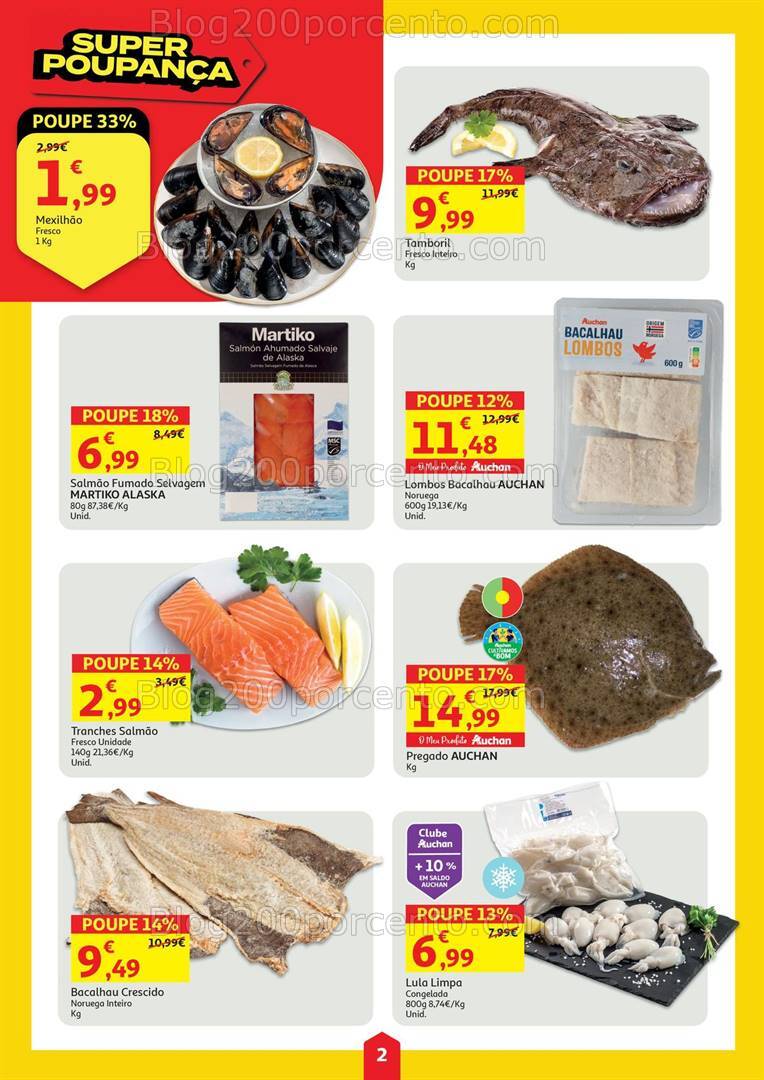 Antevisão Folheto AUCHAN Promoções de 14 a 20 agosto