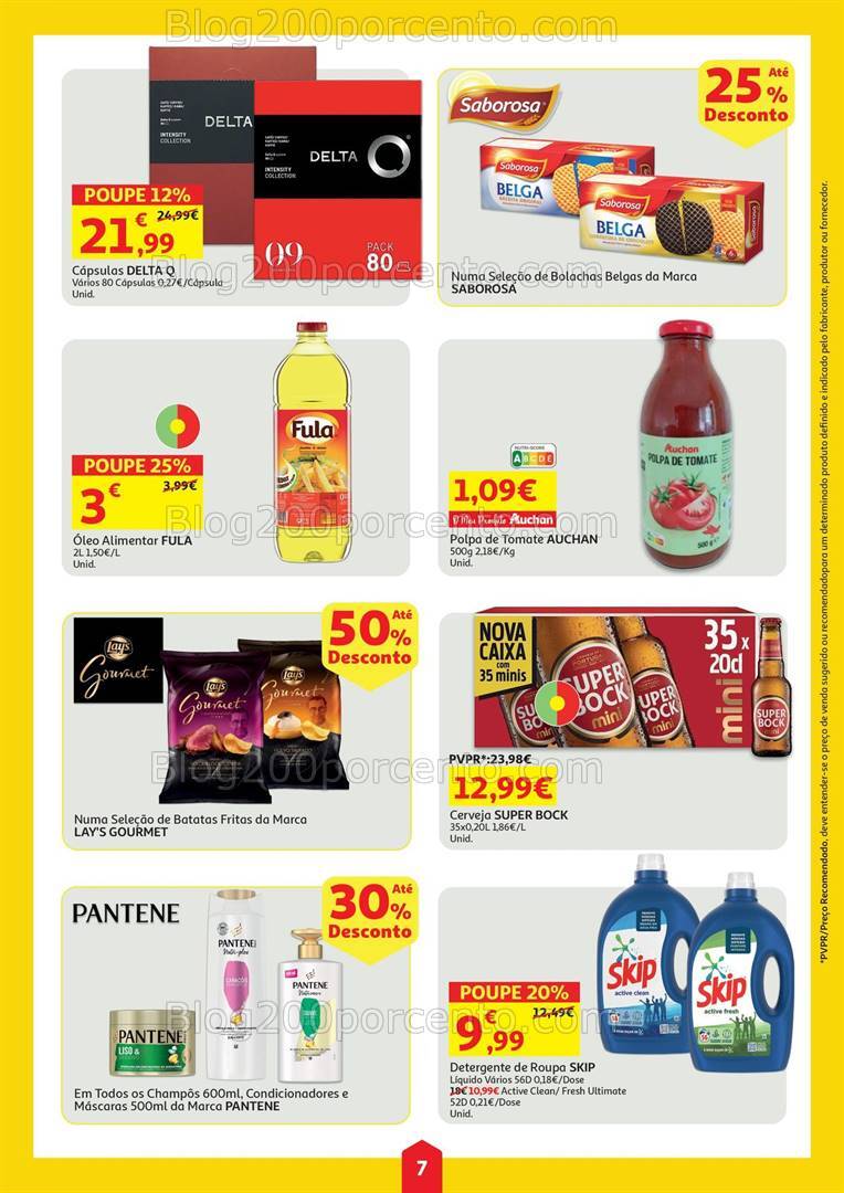 Antevisão Folheto AUCHAN Promoções de 14 a 20 agosto