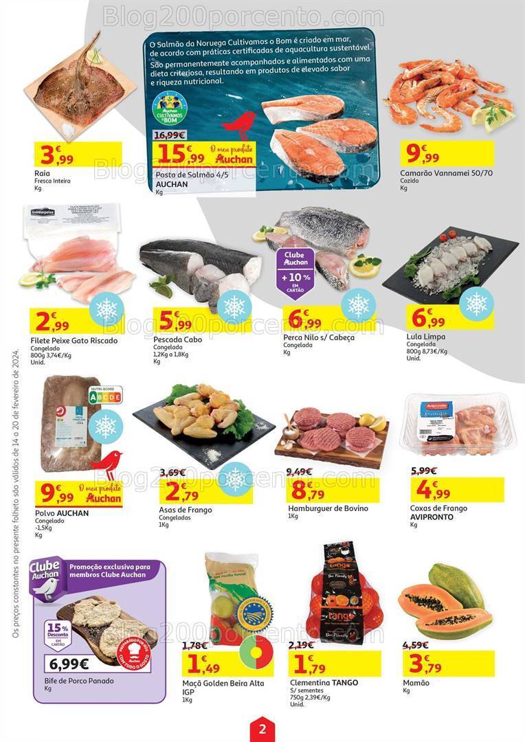 Antevisão Folheto AUCHAN Promoções de 14 a 20 fevereiro