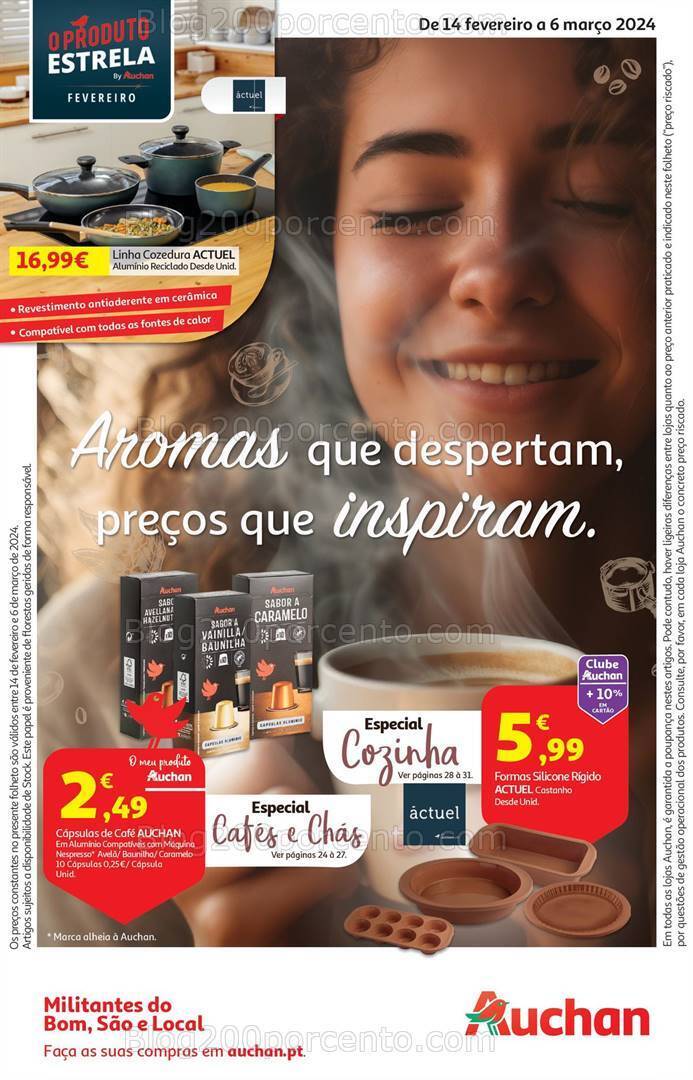 Antevisão Folheto Especial Cafés e Chás Promoções de 14 fevereiro a 6 março