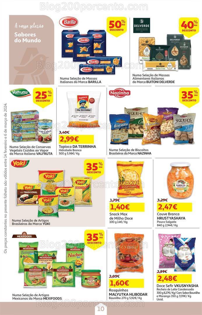 Antevisão Folheto AUCHAN Promoções de 14 fevereiro a 6 março