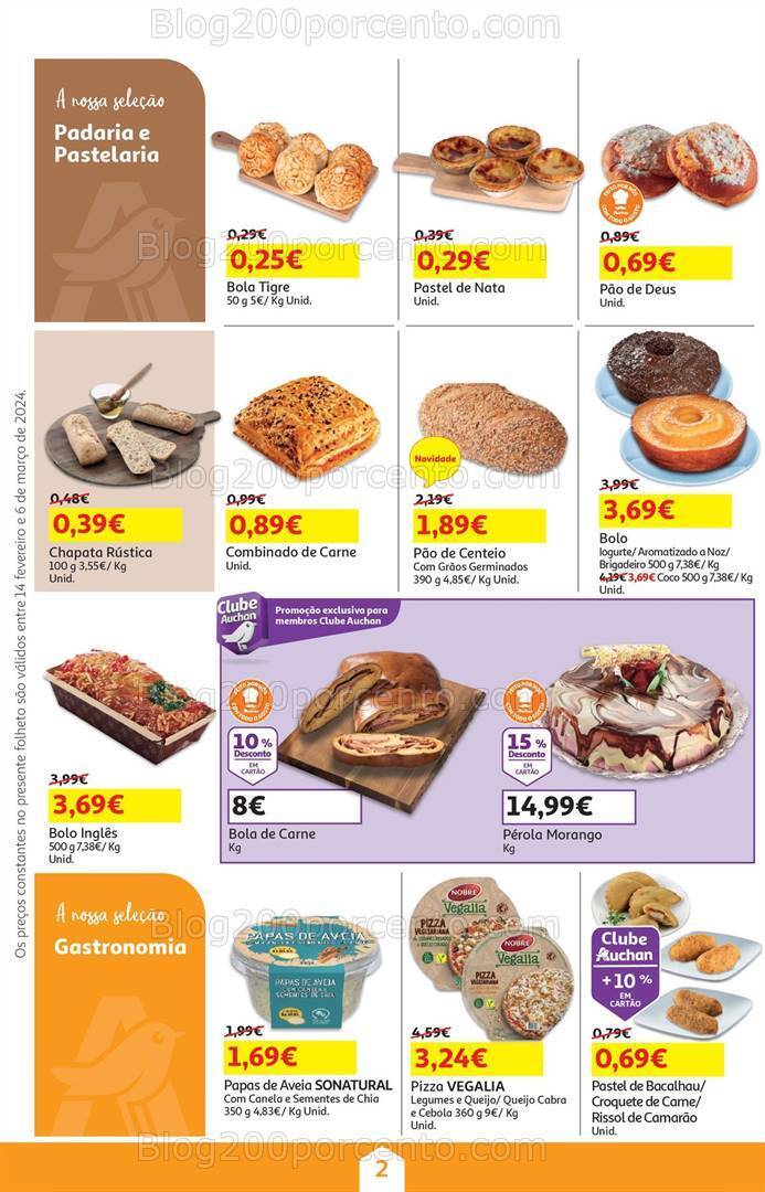 Antevisão Folheto AUCHAN Promoções de 14 fevereiro a 6 março