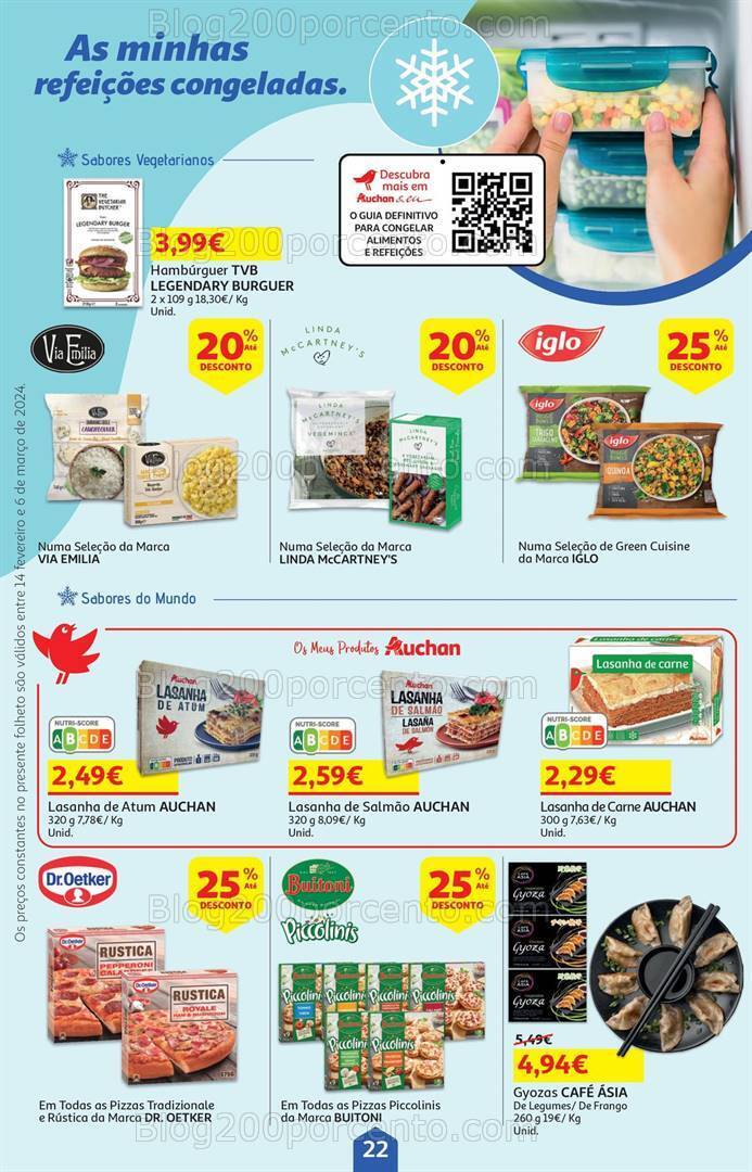 Antevisão Folheto AUCHAN Promoções de 14 fevereiro a 6 março