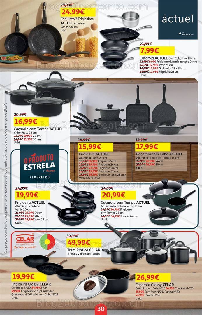 Antevisão Folheto AUCHAN Promoções de 14 fevereiro a 6 março