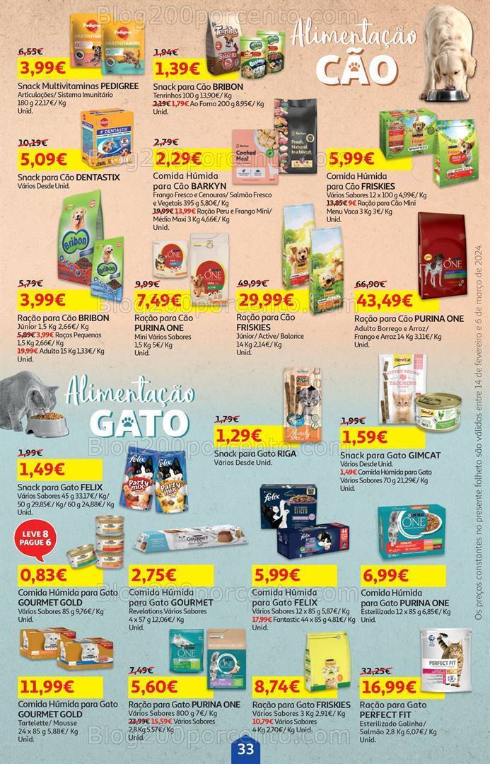 Antevisão Folheto AUCHAN Promoções de 14 fevereiro a 6 março