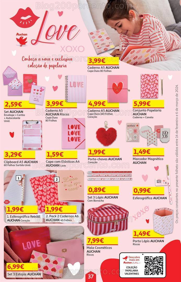 Antevisão Folheto AUCHAN Bazar Promoções de 14 fevereiro a 6 março
