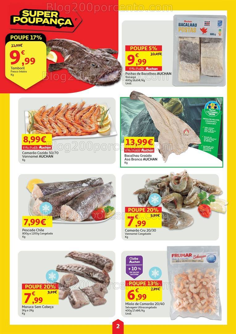 Antevisão Folheto AUCHAN Promoções de 16 a 22 outubro