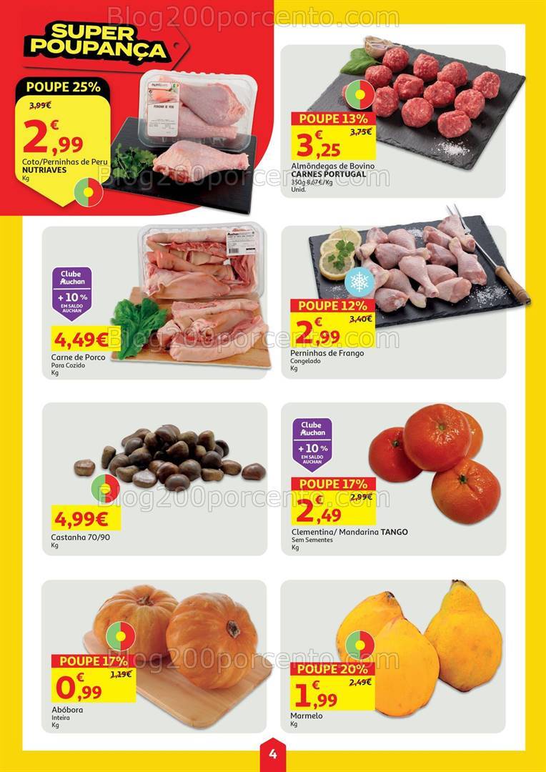 Antevisão Folheto AUCHAN Promoções de 16 a 22 outubro