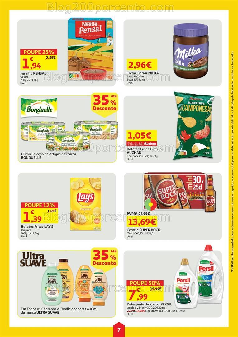 Antevisão Folheto AUCHAN Promoções de 16 a 22 outubro