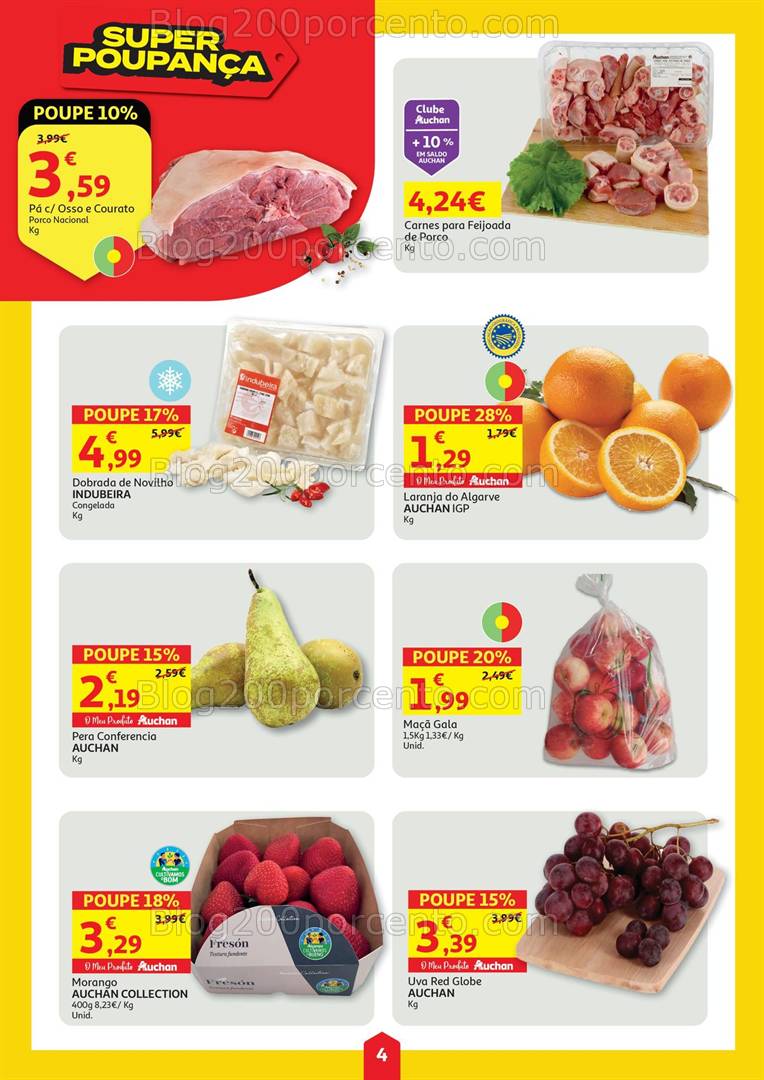 Antevisão Folheto AUCHAN Promoções de 19 a 25 fevereiro