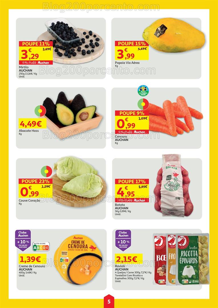Antevisão Folheto AUCHAN Promoções de 19 a 25 fevereiro
