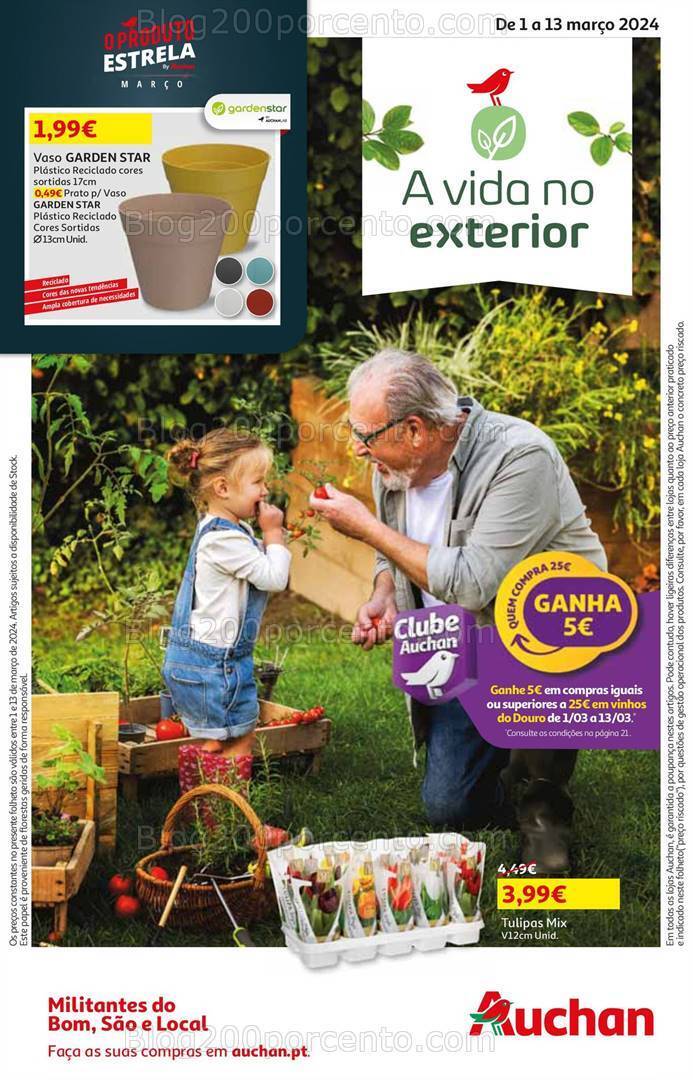 Antevisão Folheto AUCHAN Promoções de 1 a 13 março