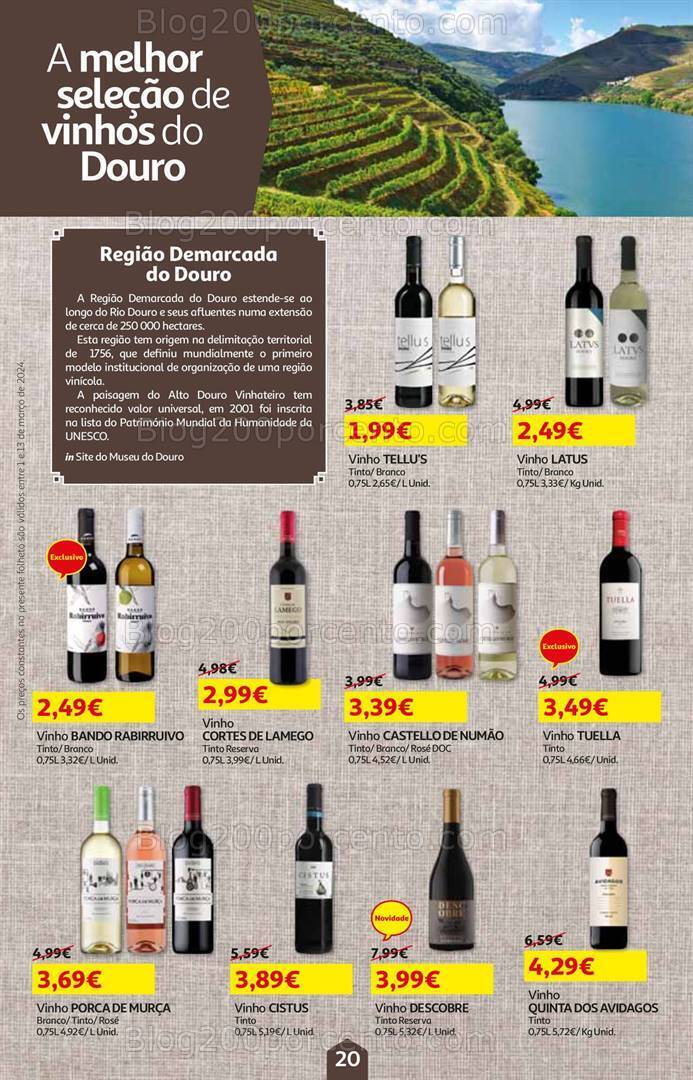 Antevisão Folheto AUCHAN Promoções de 1 a 13 março