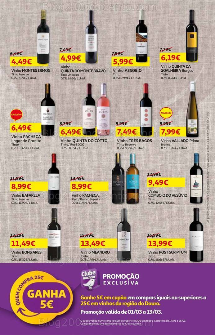 Antevisão Folheto AUCHAN Promoções de 1 a 13 março