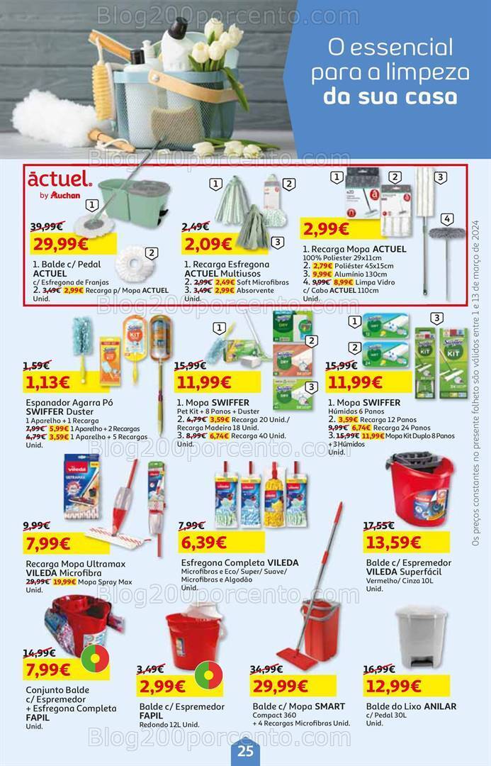 Antevisão Folheto AUCHAN Promoções de 1 a 13 março