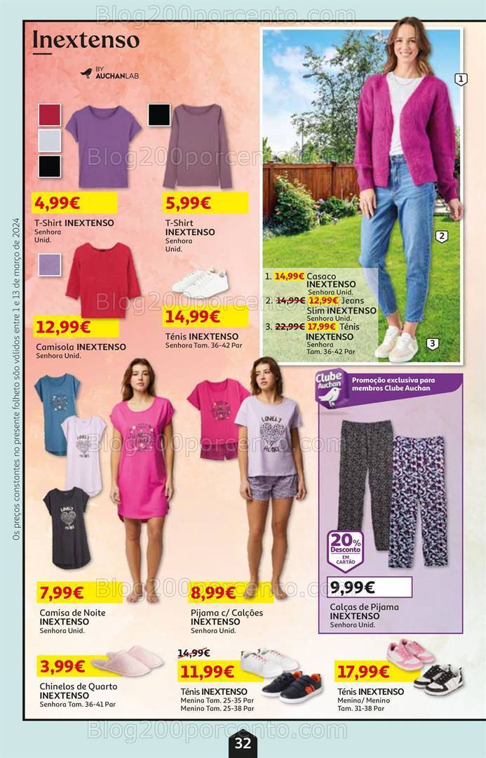 Antevisão Folheto AUCHAN Promoções de 1 a 13 março