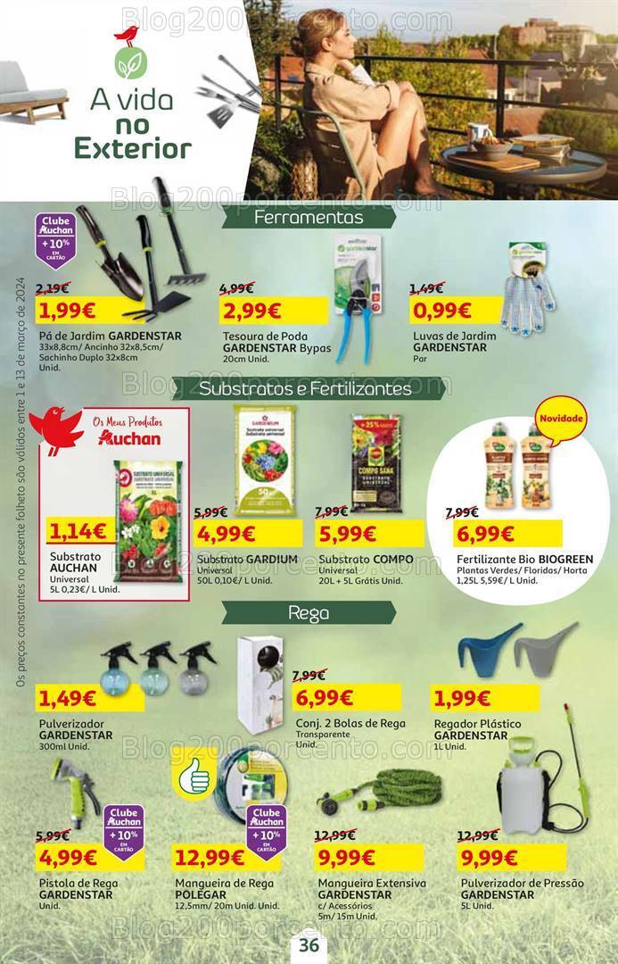 Antevisão Folheto AUCHAN Promoções de 1 a 13 março
