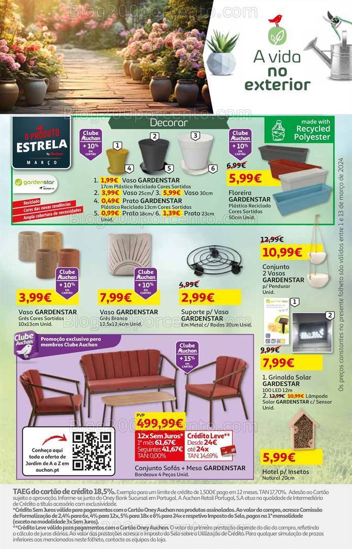 Antevisão Folheto AUCHAN Promoções de 1 a 13 março