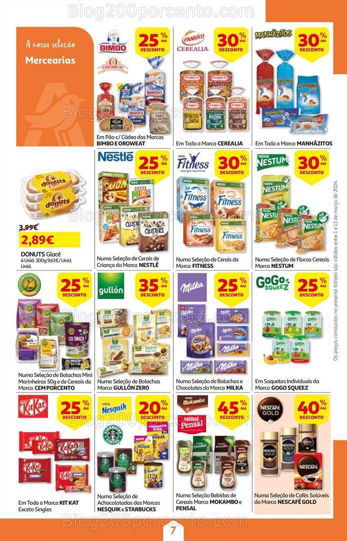 Antevisão Folheto AUCHAN Promoções de 1 a 13 março