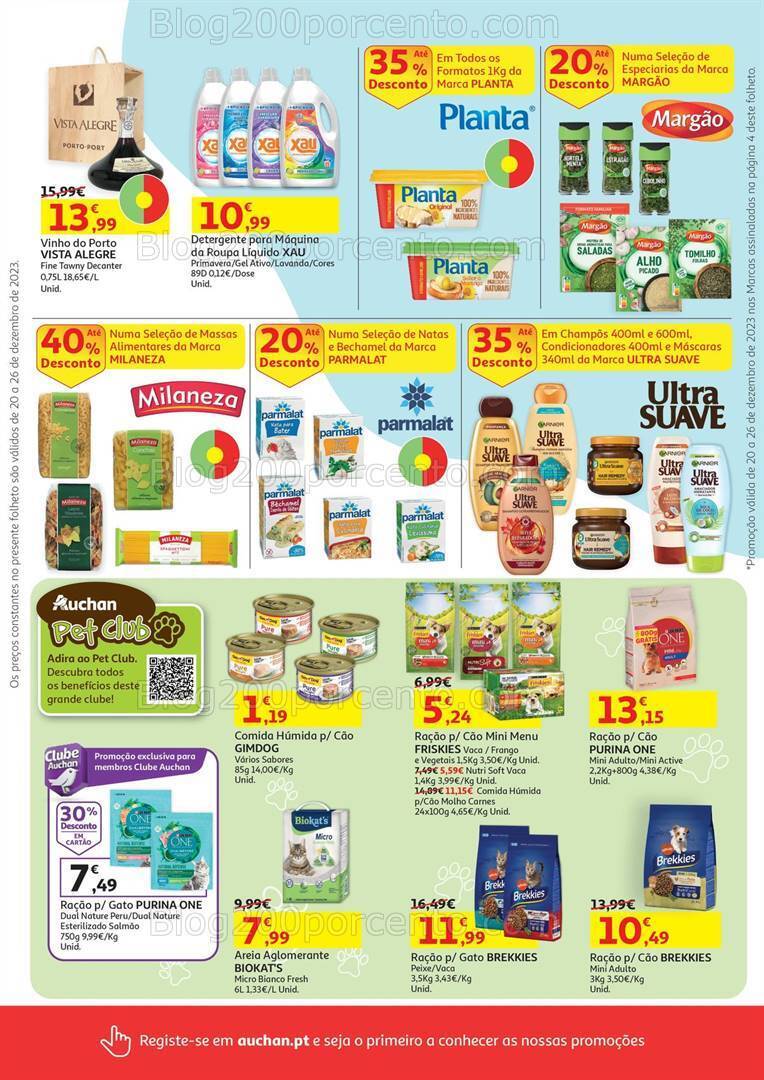 Antevisão Folheto AUCHAN Promoções de 20 a 26 dezembro