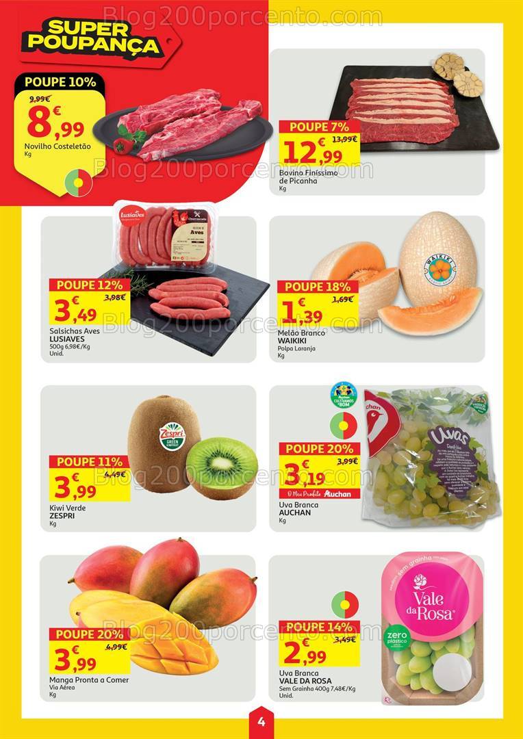 Antevisão Folheto AUCHAN Promoções de 21 a 27 agosto