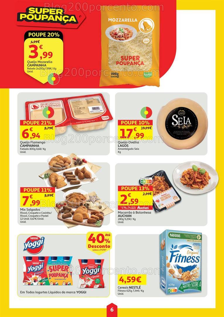 Antevisão Folheto AUCHAN Promoções de 21 a 27 agosto