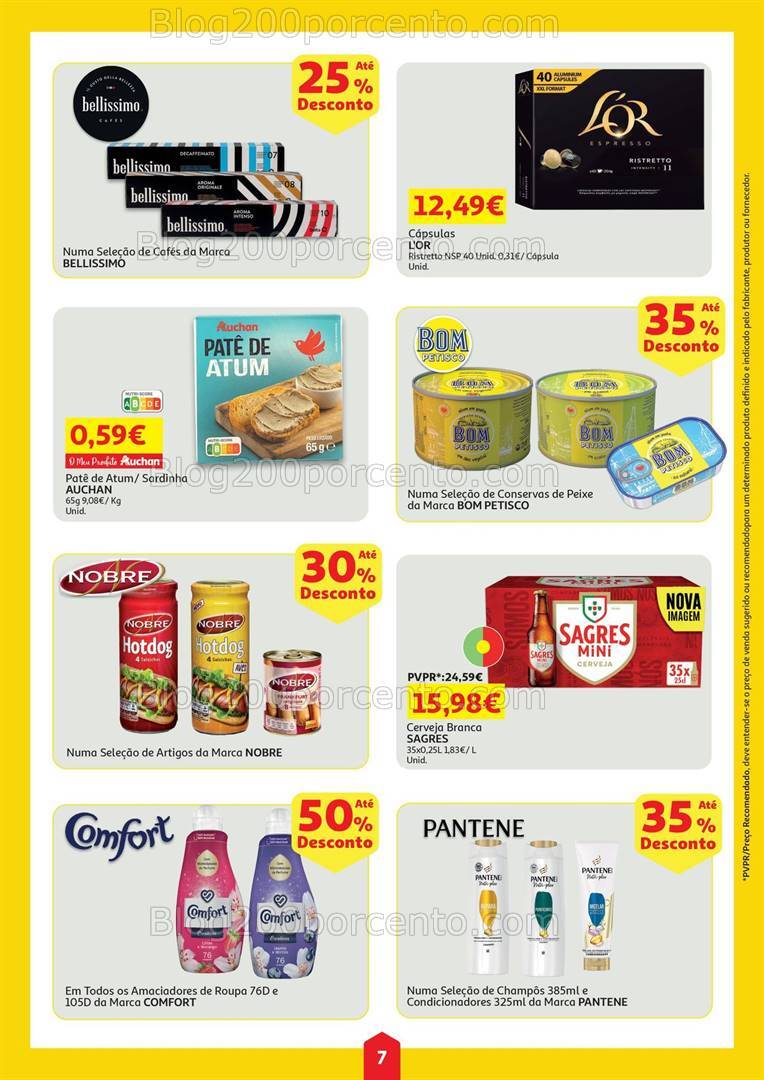 Antevisão Folheto AUCHAN Promoções de 21 a 27 agosto