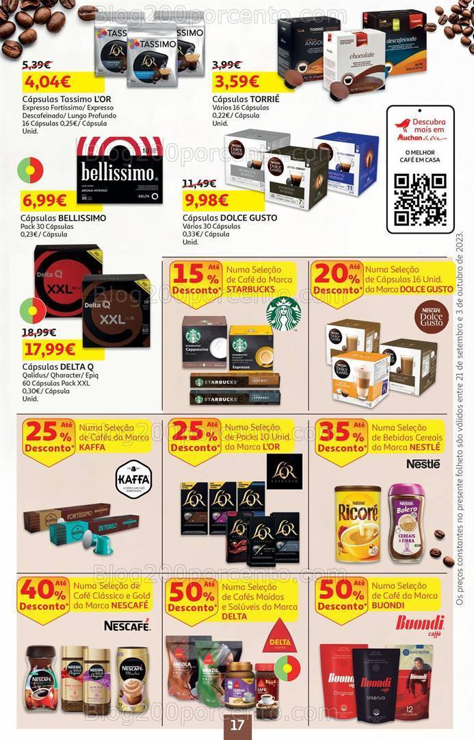 Antevisão Folheto AUCHAN Promoções de 21 setembro a 3 outubro