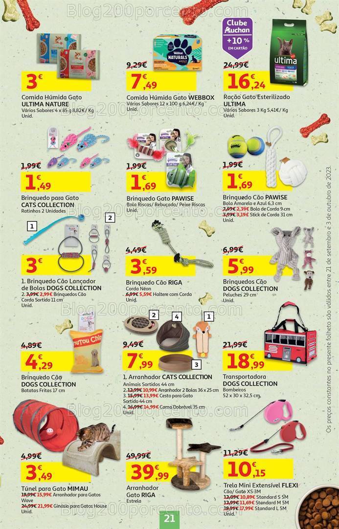 Antevisão Folheto AUCHAN Promoções de 21 setembro a 3 outubro