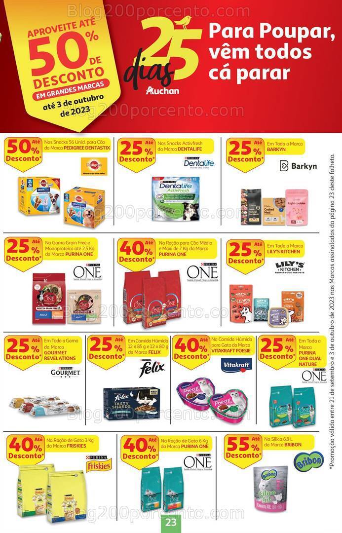 Antevisão Folheto AUCHAN Promoções de 21 setembro a 3 outubro