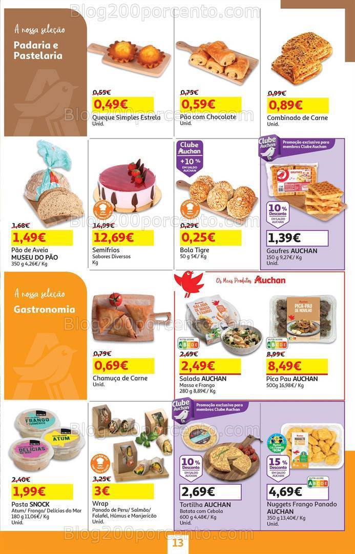 Antevisão Folheto AUCHAN Promoções de 23 julho a 5 agosto