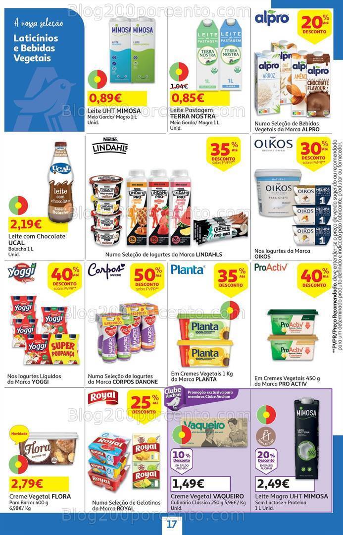 Antevisão Folheto AUCHAN Promoções de 23 julho a 5 agosto