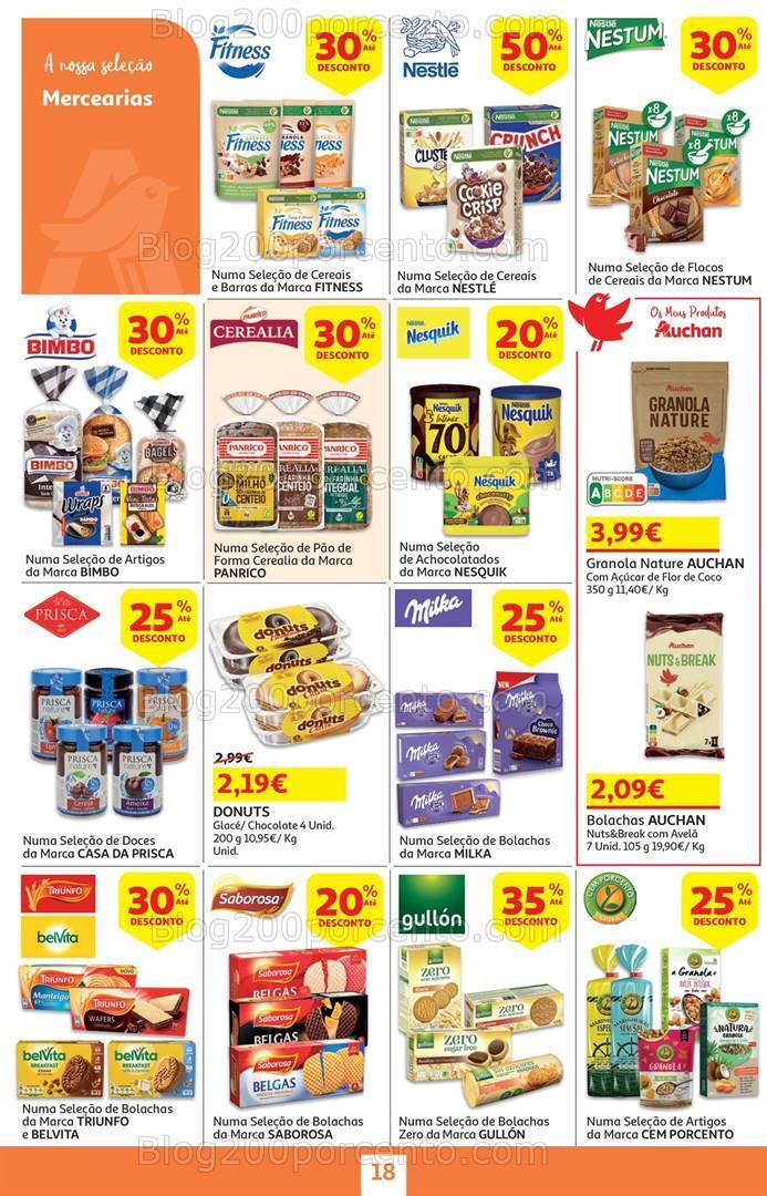 Antevisão Folheto AUCHAN Promoções de 23 julho a 5 agosto