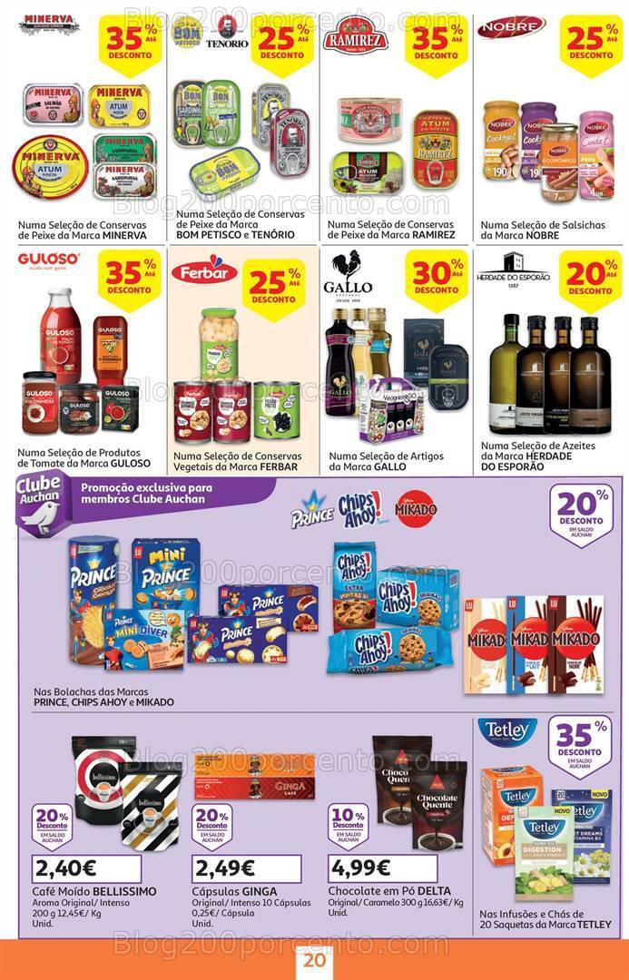 Antevisão Folheto AUCHAN Promoções de 23 julho a 5 agosto