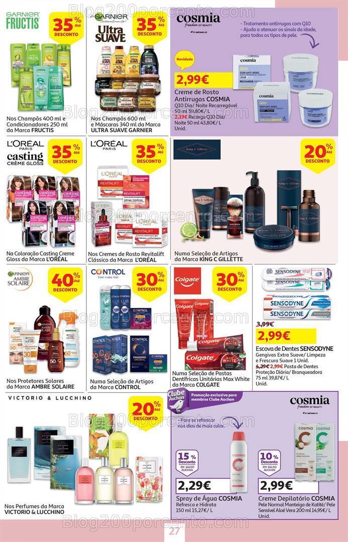 Antevisão Folheto AUCHAN Promoções de 23 julho a 5 agosto
