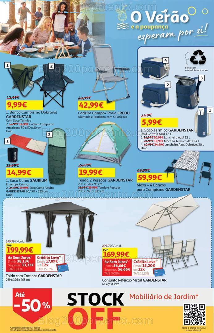 Antevisão Folheto AUCHAN Promoções de 23 julho a 5 agosto