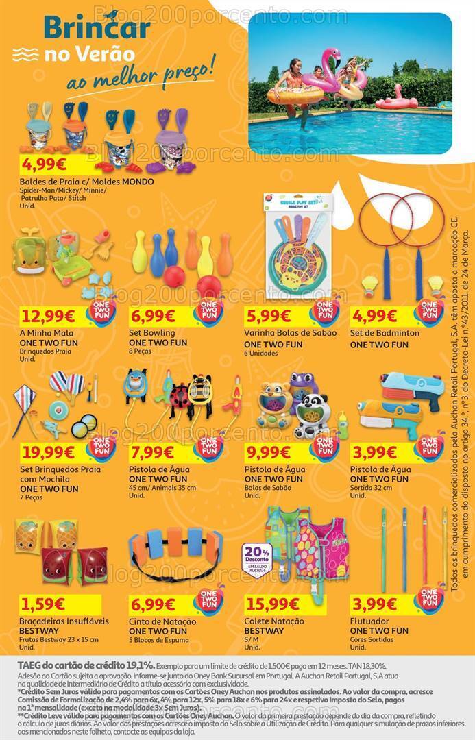 Antevisão Folheto AUCHAN Promoções de 23 julho a 5 agosto