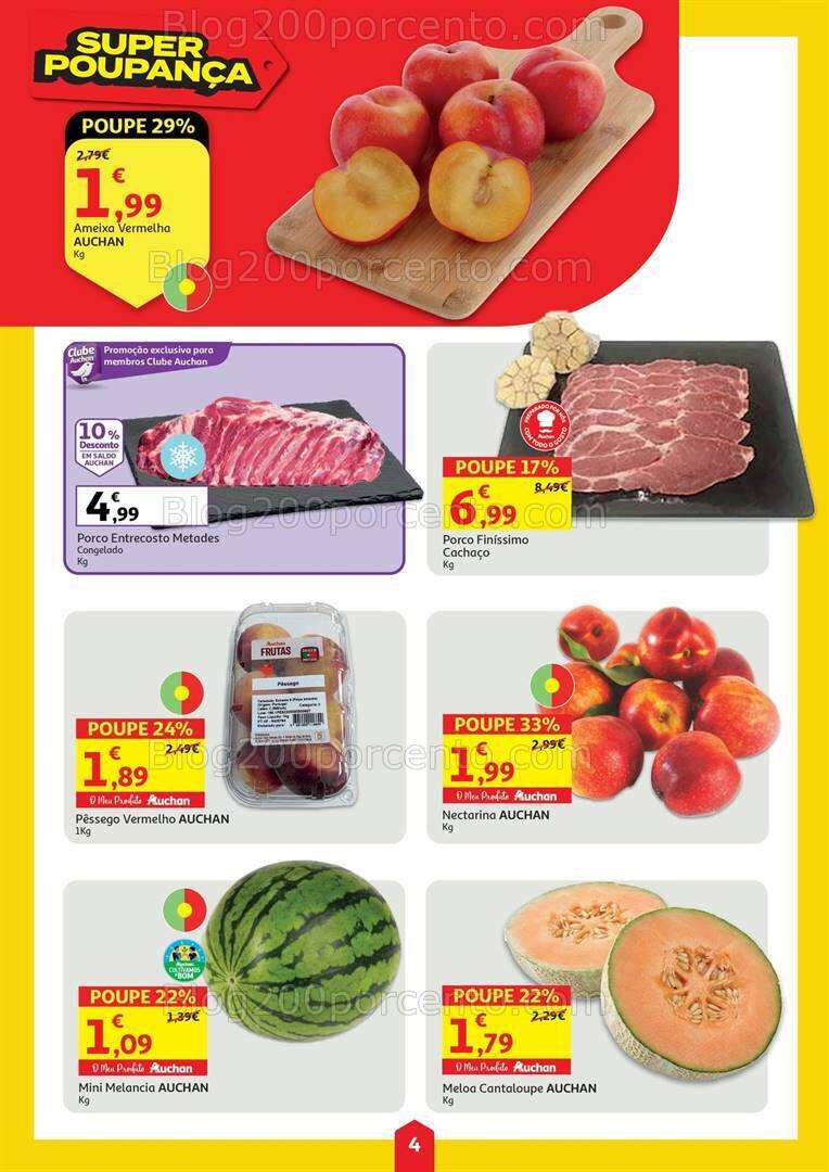 Antevisão Folheto AUCHAN Promoções de 24 a 30 julho