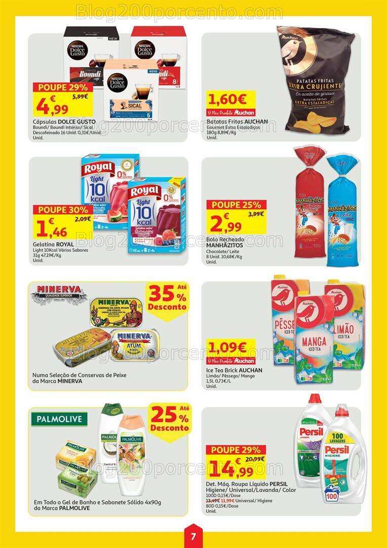 Antevisão Folheto AUCHAN Promoções de 24 a 30 julho