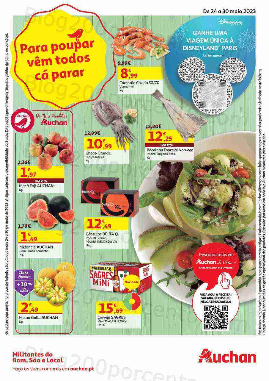Antevisão Folheto AUCHAN Promoções de 24 a 30 maio