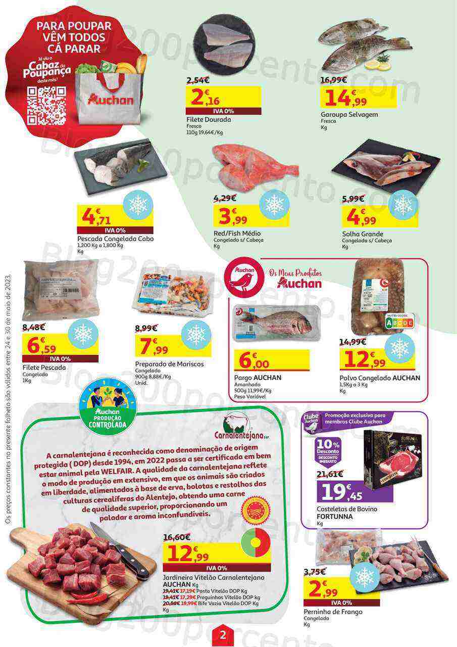 Antevisão Folheto AUCHAN Promoções de 24 a 30 maio