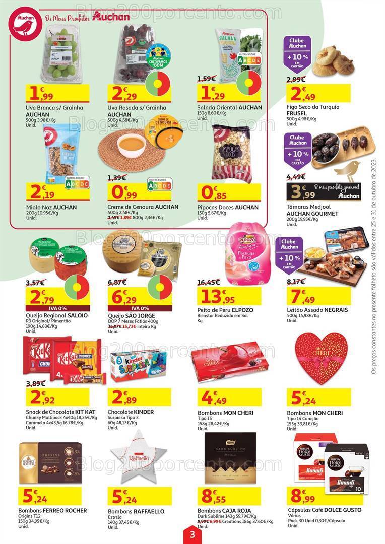 Antevisão Folheto AUCHAN Promoções de 25 a 31 outubro